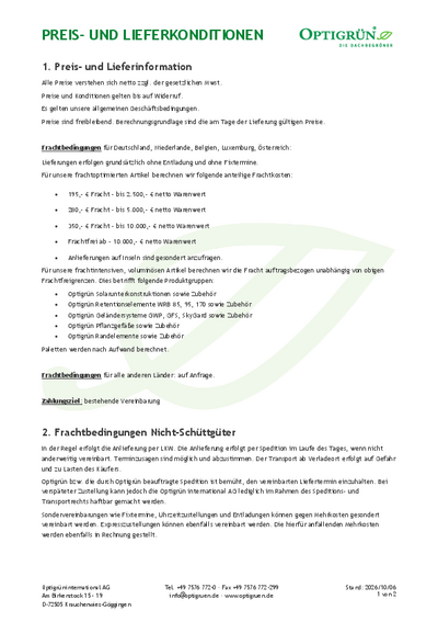 Preis- und Frachtbedingungen (pdf)
